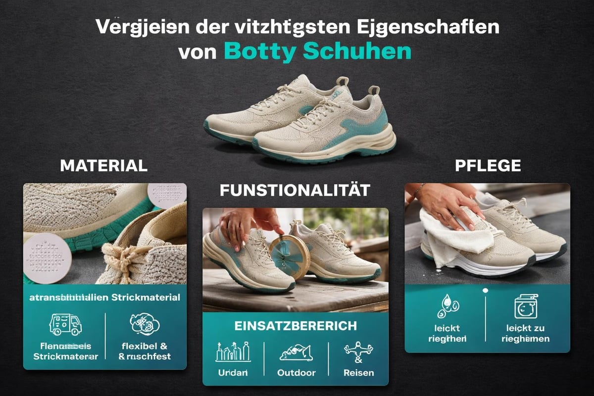 Botty Schuhe Eigenschaften