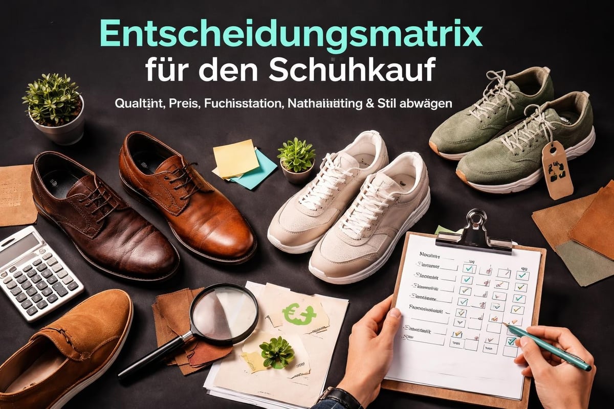 Kaufentscheidung Schuhe