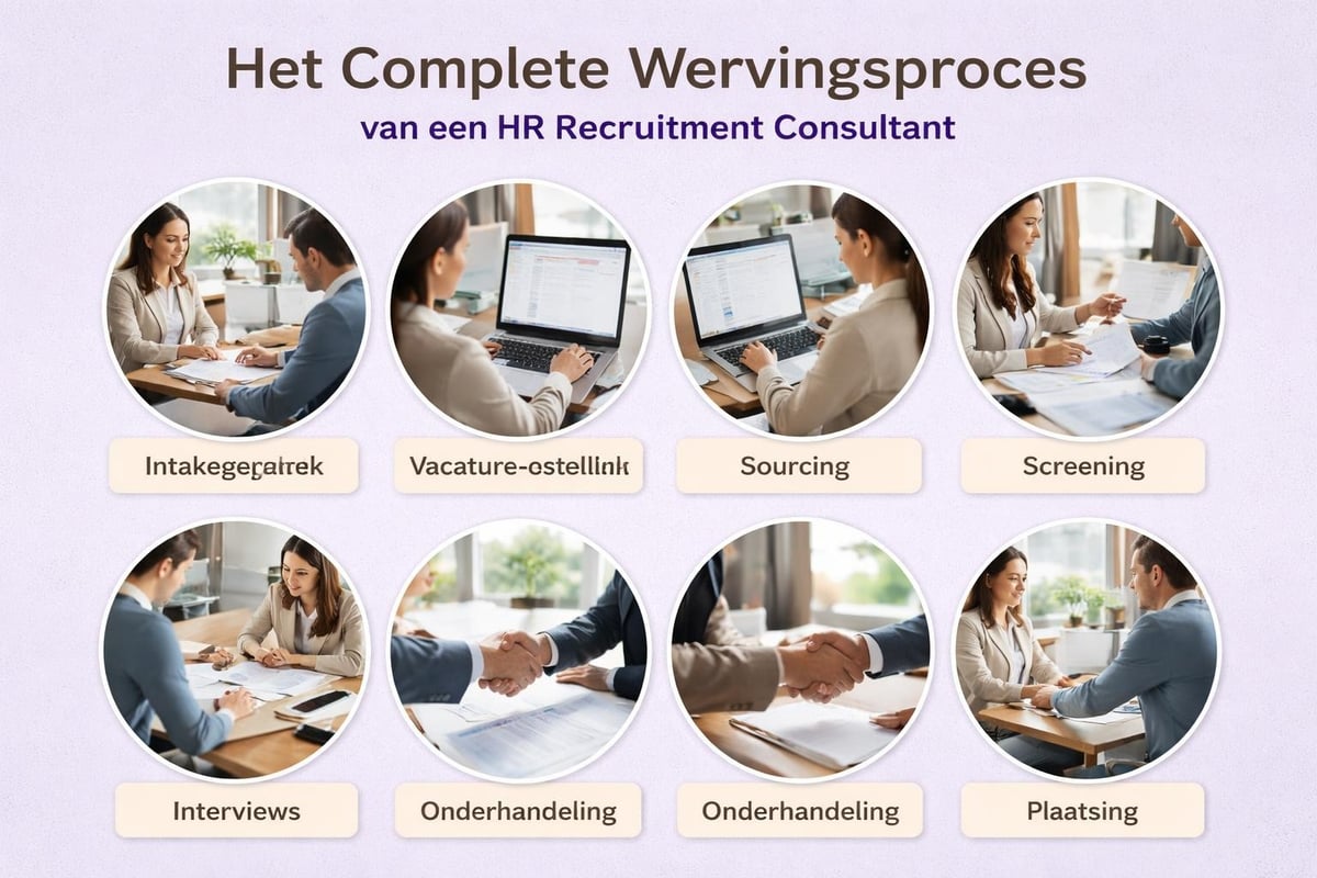 Recruitment consultant workflow