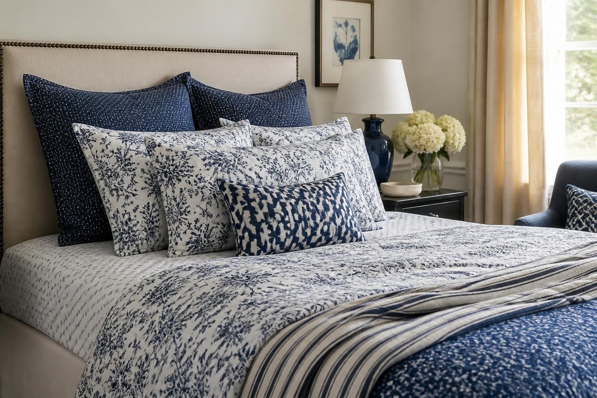 Mixing bedding prints