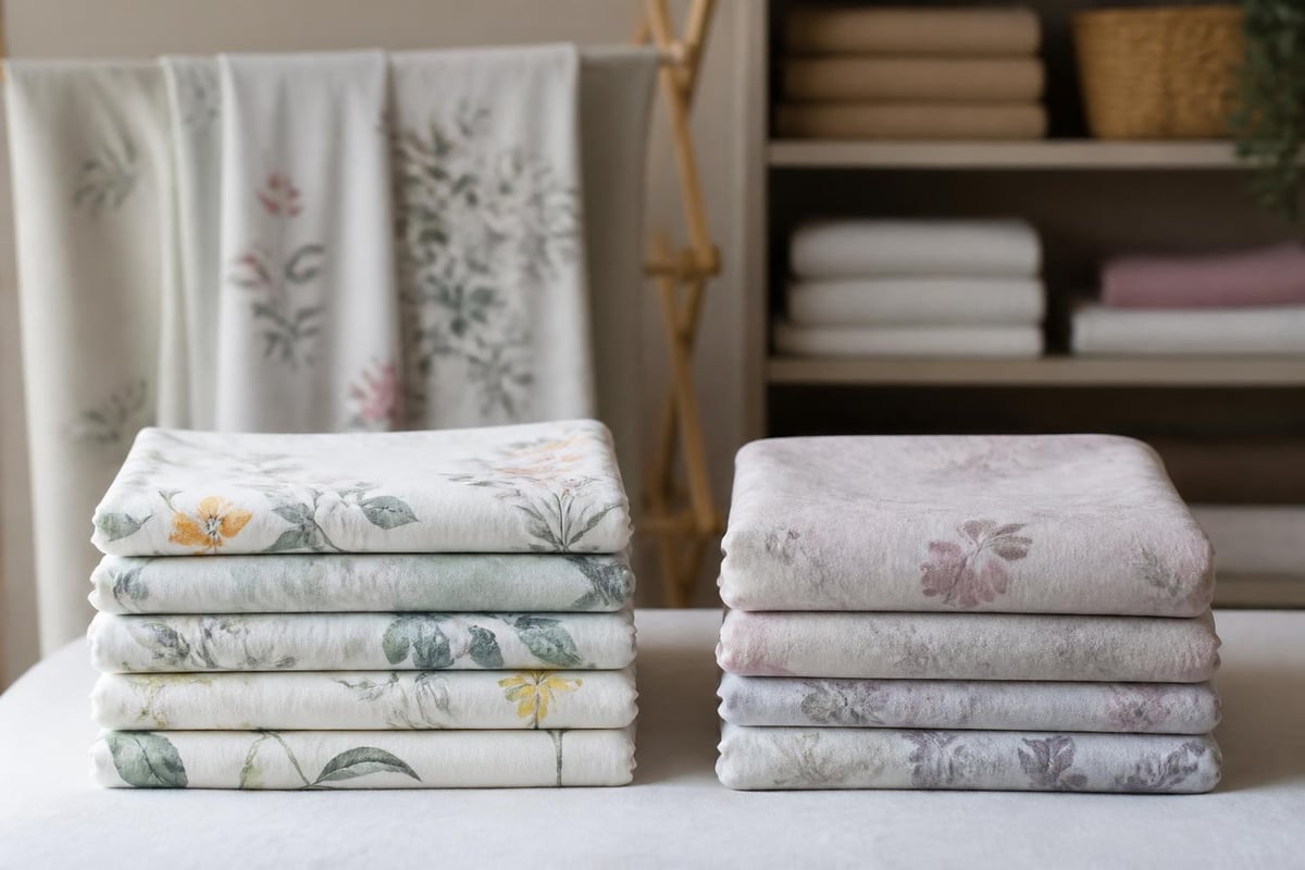 Bedding print care guide