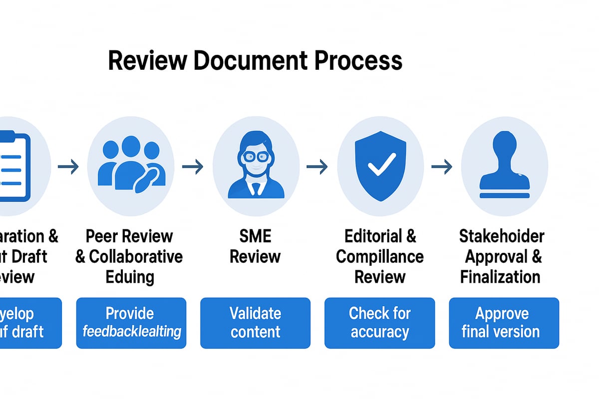 Core Stages of the Document Review Process