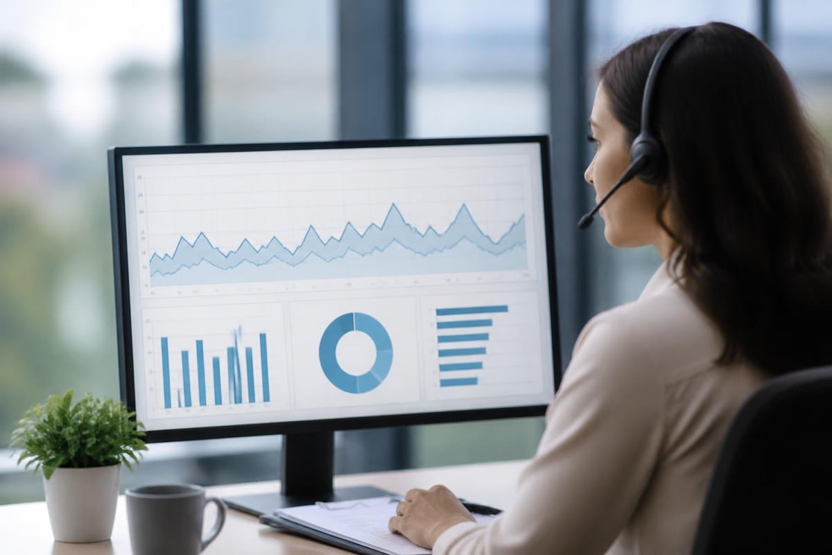 Contact center forecasting components