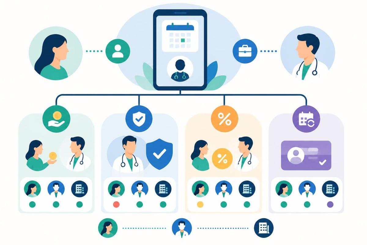 Modelli pagamento app mediche