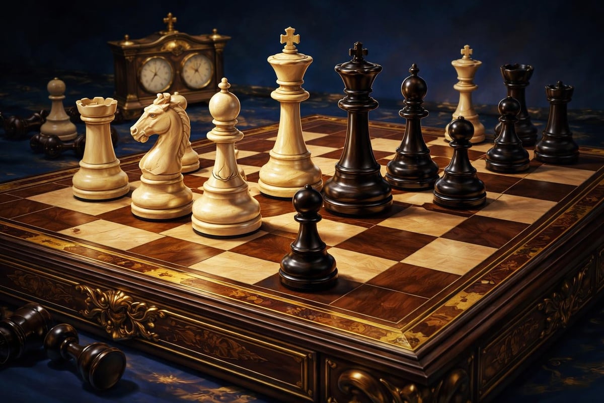 Traditional chess set design principles