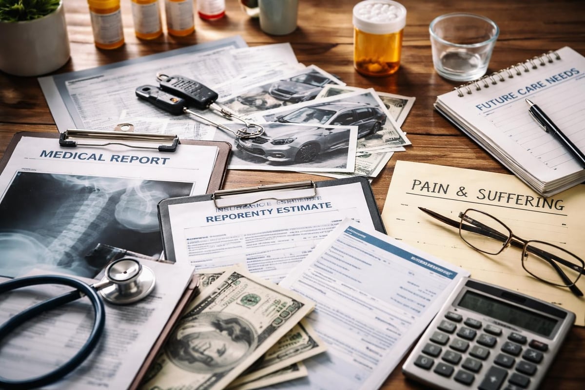 Building a strong accident injury claim