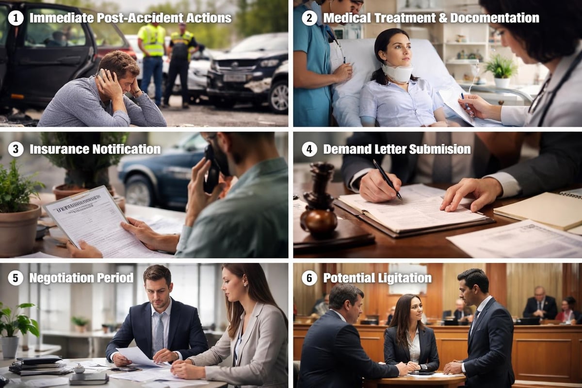 Timeline of auto accident claim process