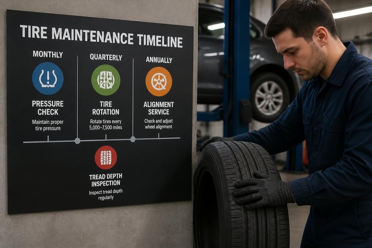 Low Cost Car Tires: Quality on a Budget in 2026 3 Tire maintenance schedule