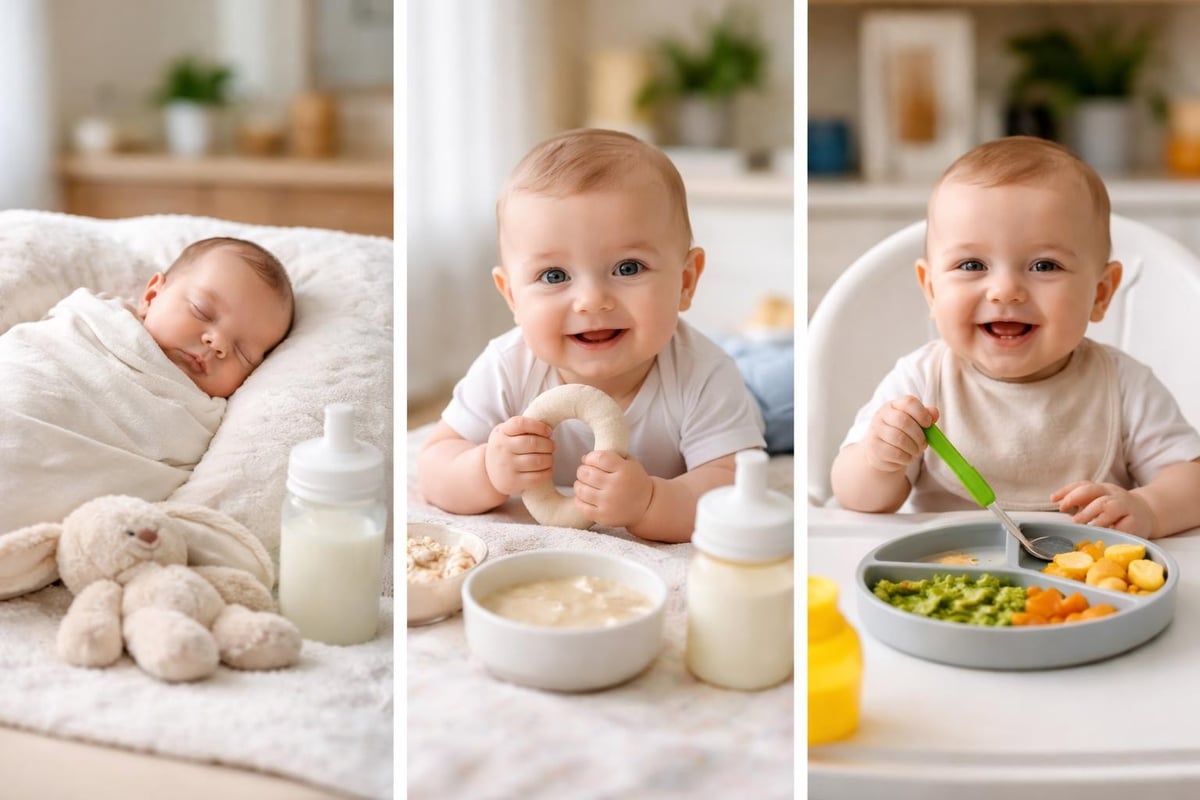 Baby readiness stages