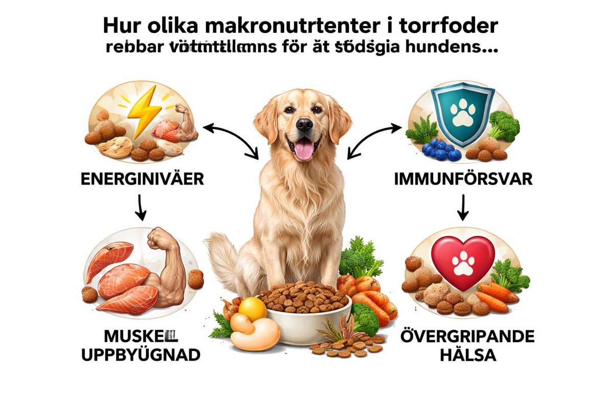 Näringspyramid för torrfoder