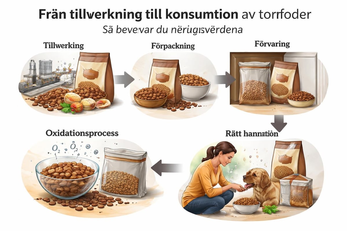 Torrfoderets kvalitetscykel