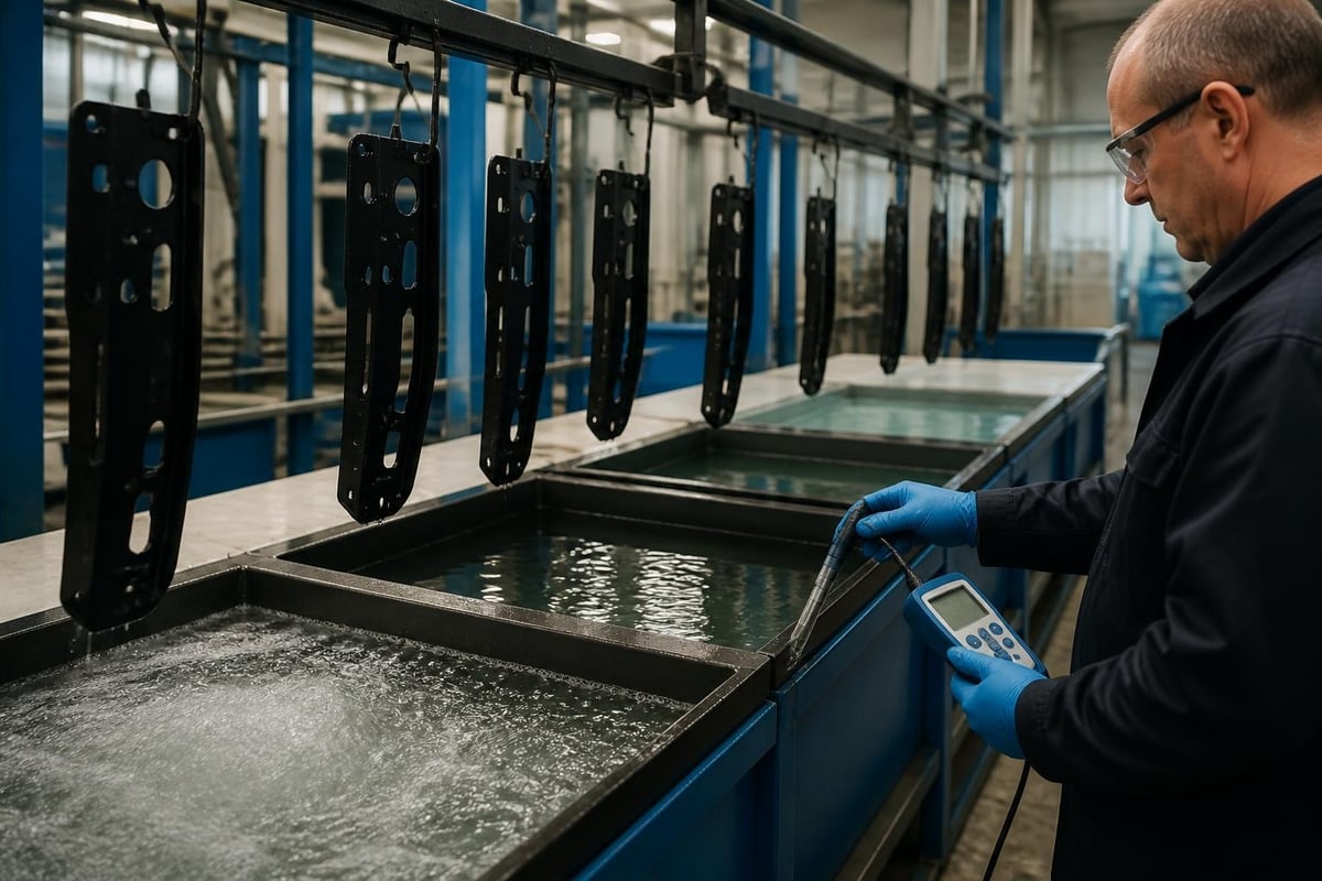 Three-stage rinsing system