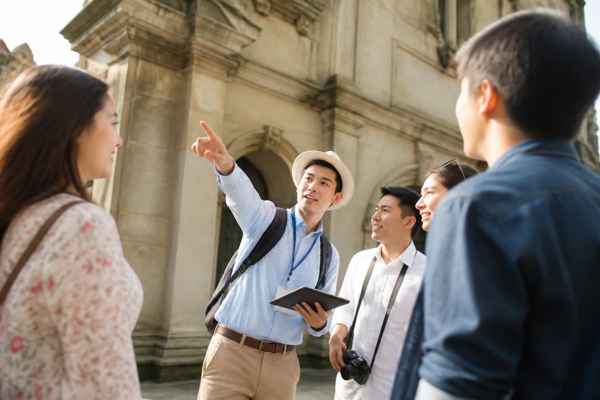 Tour guide business development