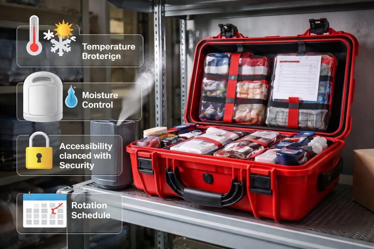Kit storage conditions
