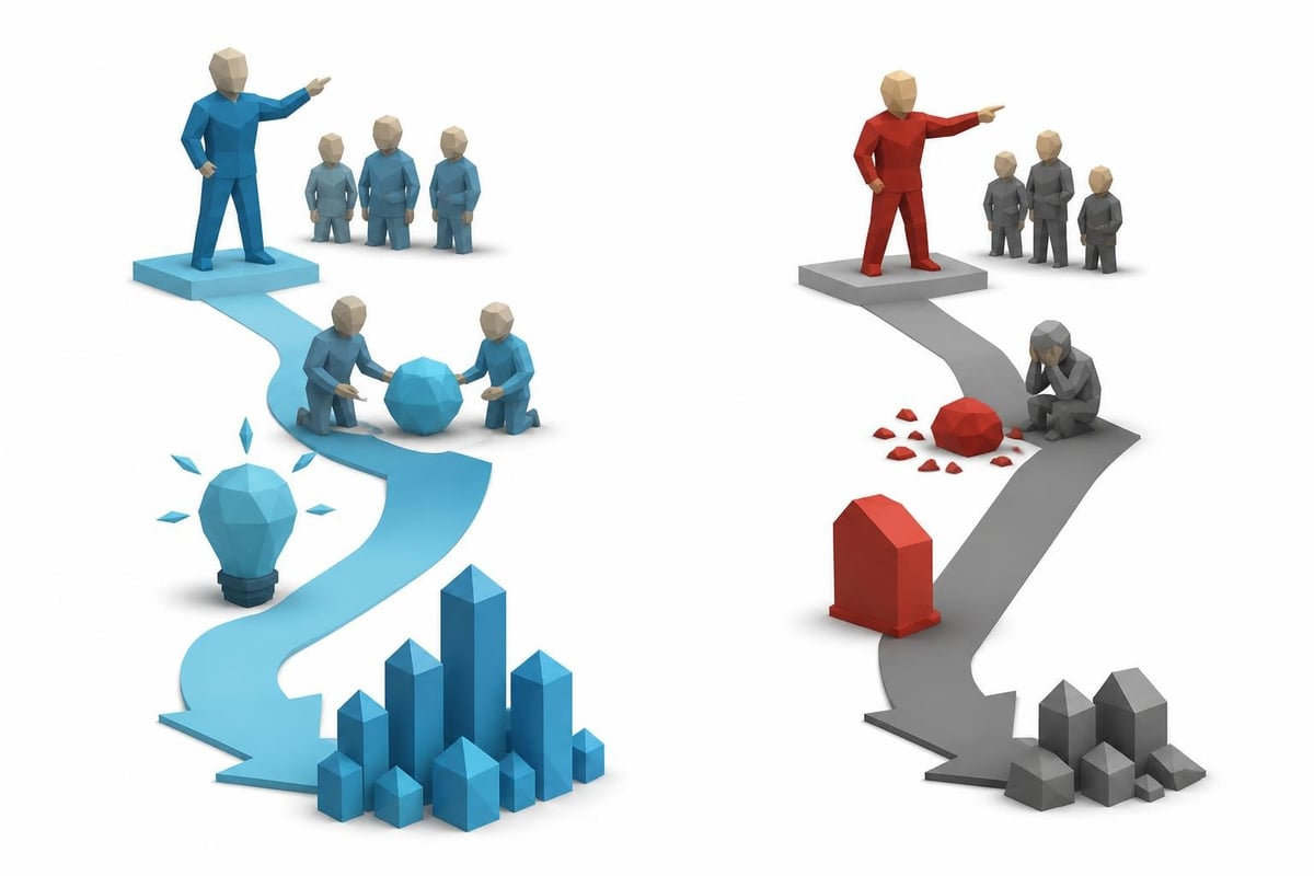 Leadership response comparison