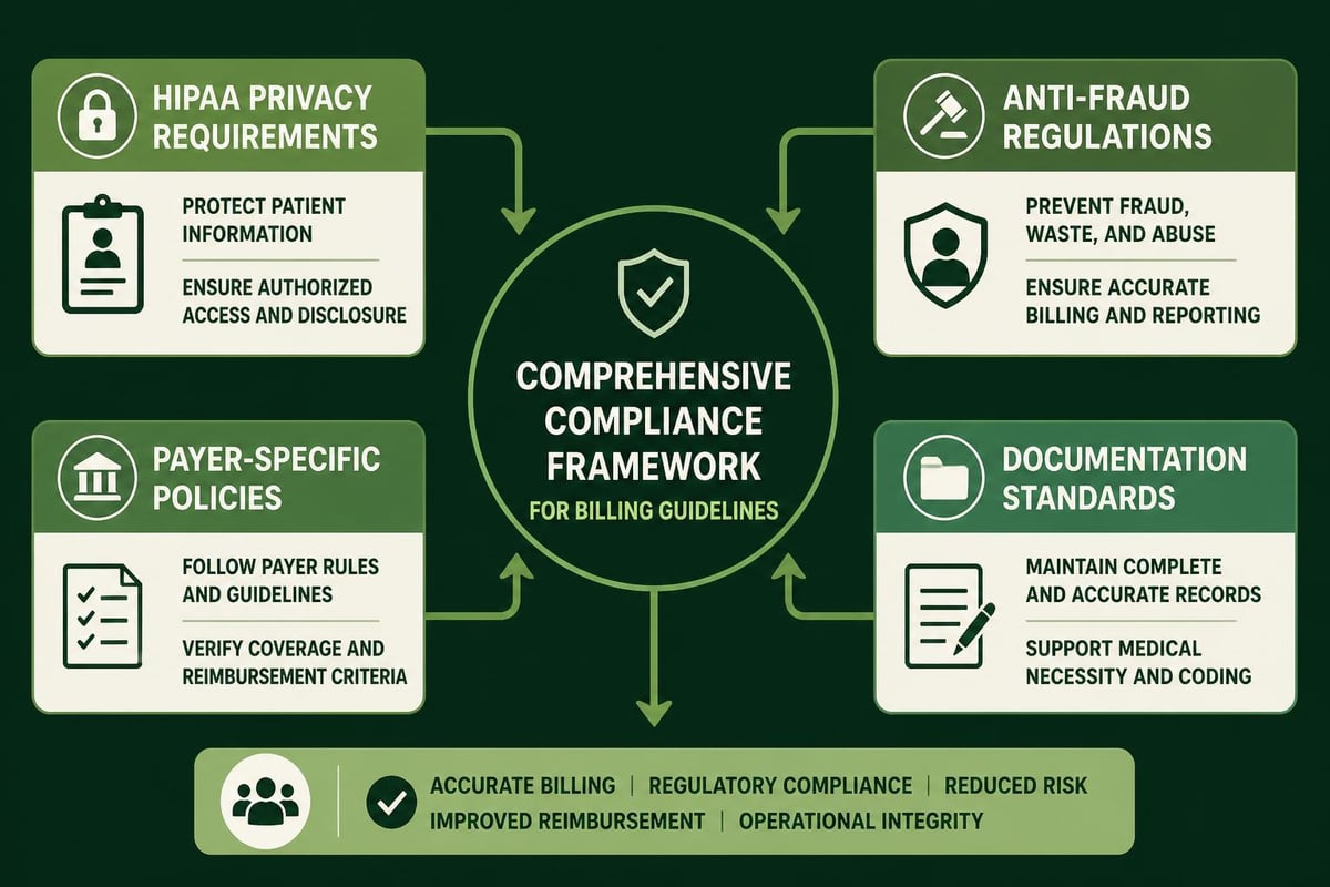 Compliance framework for billing