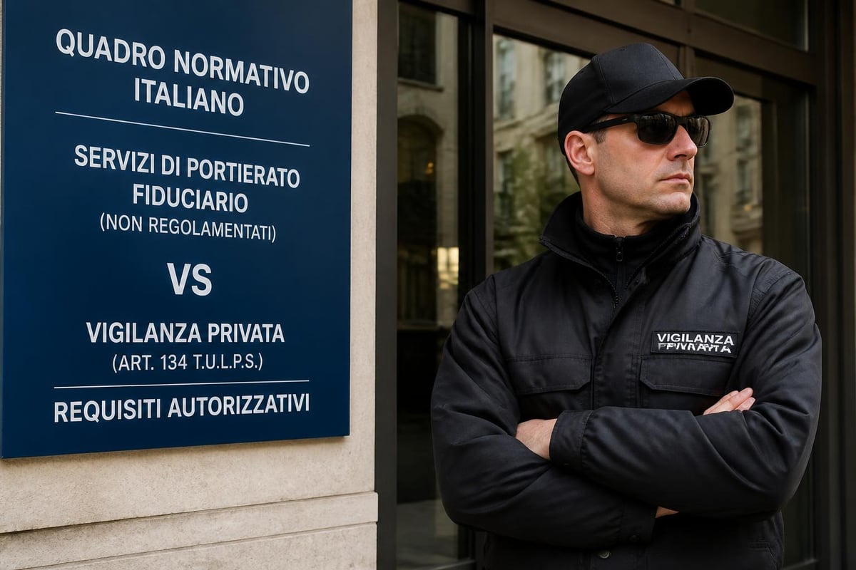 Legal framework portierato vigilanza