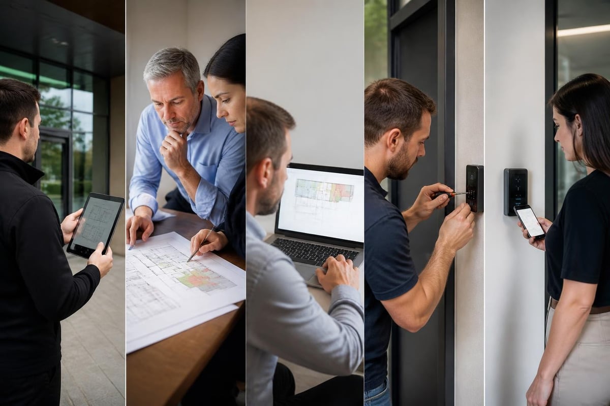 Access control planning workflow