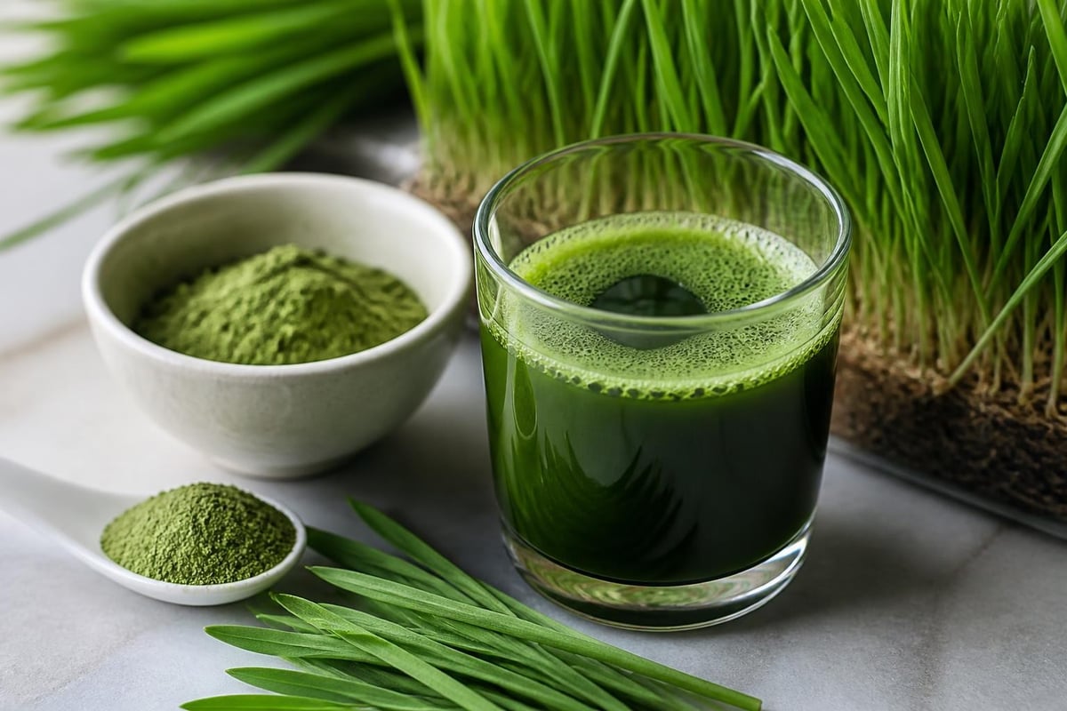 Wheatgrass bioaktive forbindelser
