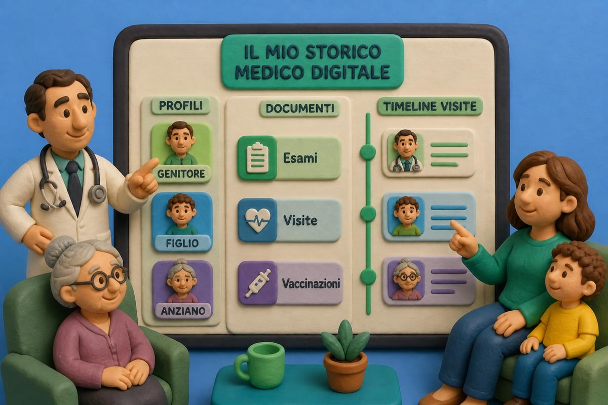 Storico sanitario familiare organizzato