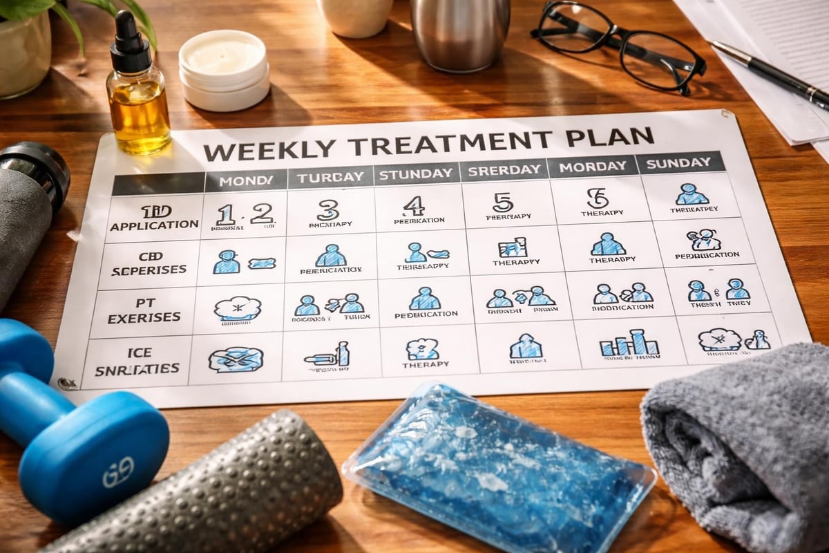 Holistic tendonitis treatment plan