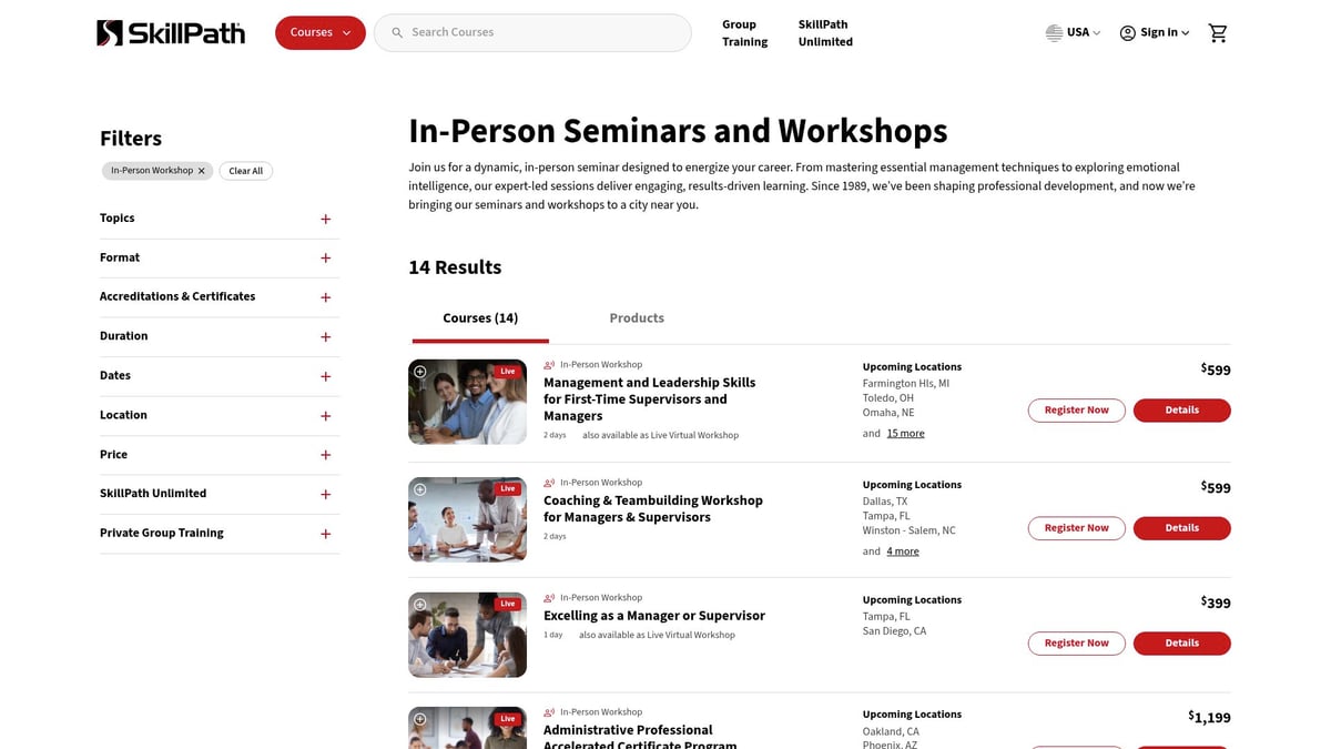 9 Essential Advanced Excel Courses Near Me for 2025 Success - SkillPath: Advanced Excel for Business Professionals