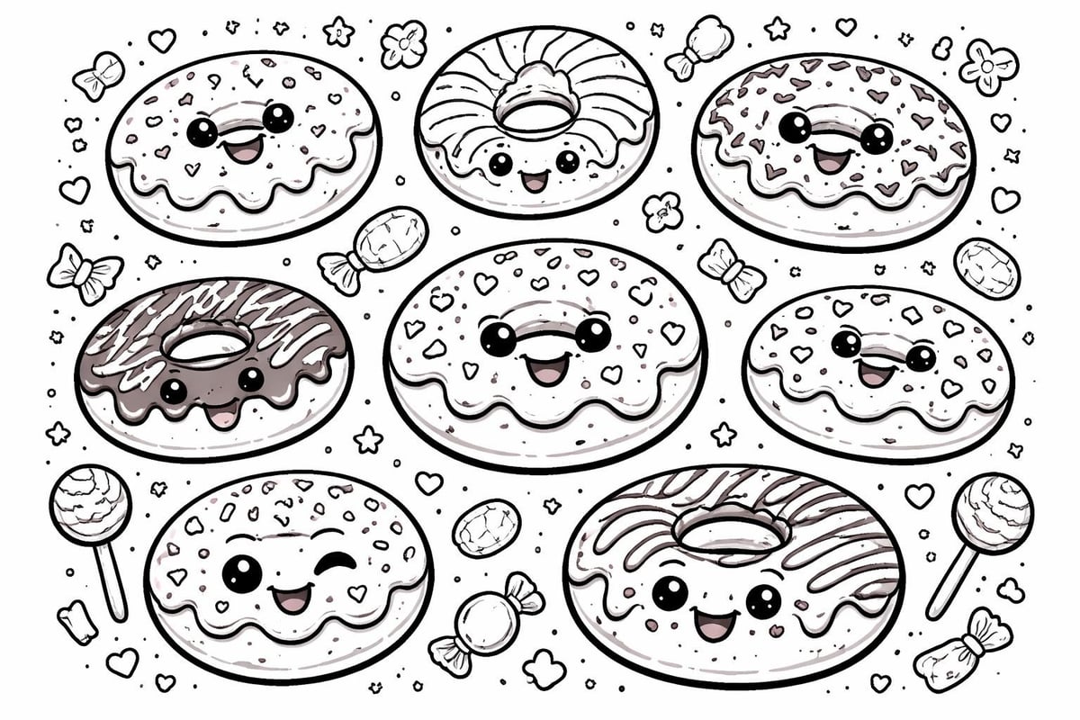 Benefits of donut coloring for different age groups