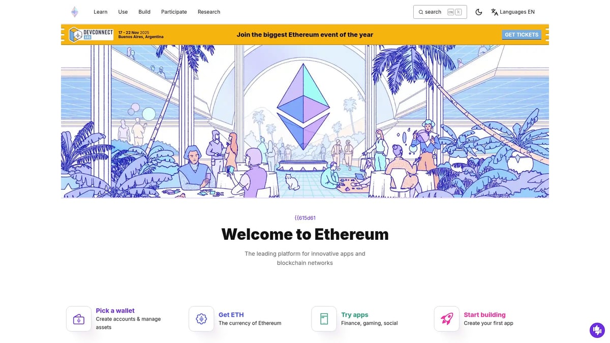 Top 7 Crypto Projecten Om In 2025 In De Gaten Te Houden - Ethereum (ETH)
