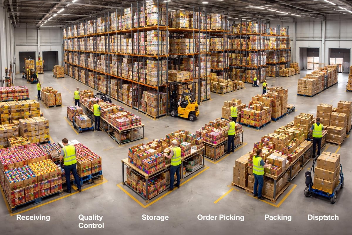 Warehouse workflow optimization