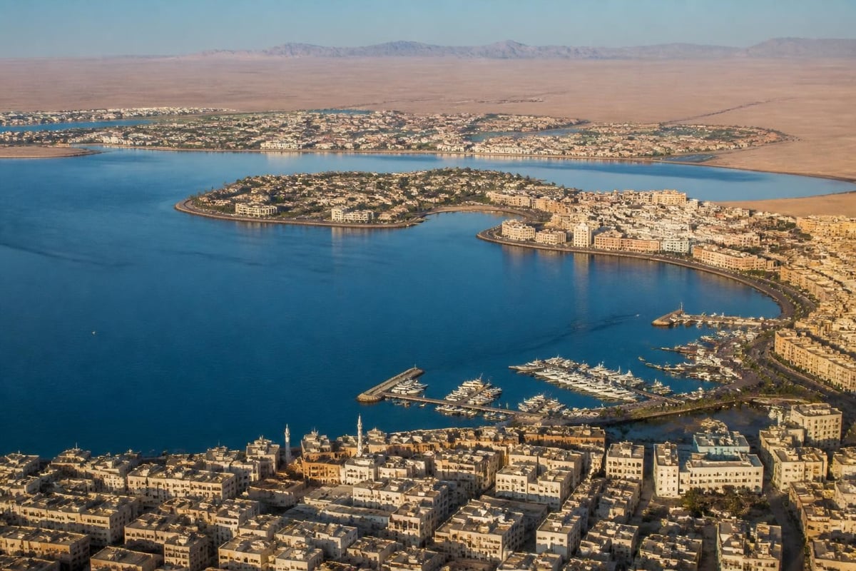 Hurghada tourism zones