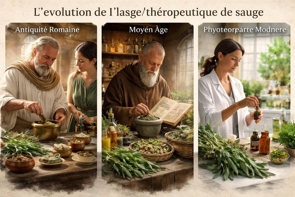 Histoire médicinale de la sauge