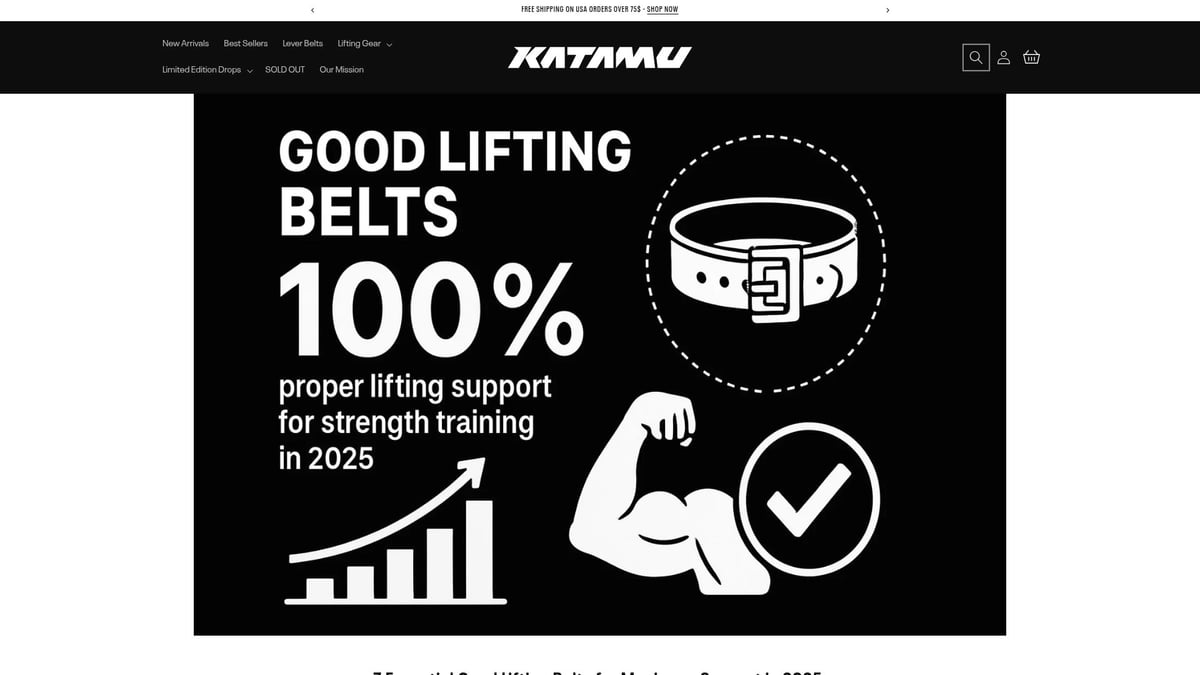 Katamu Belts Guide: Your Essential Handbook for 2025 - Why Choose Katamu Belts?