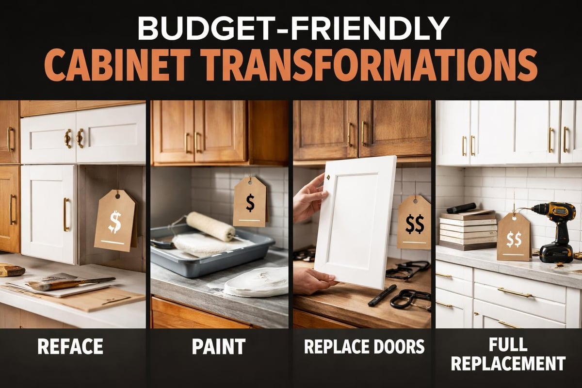 Cabinet renovation options