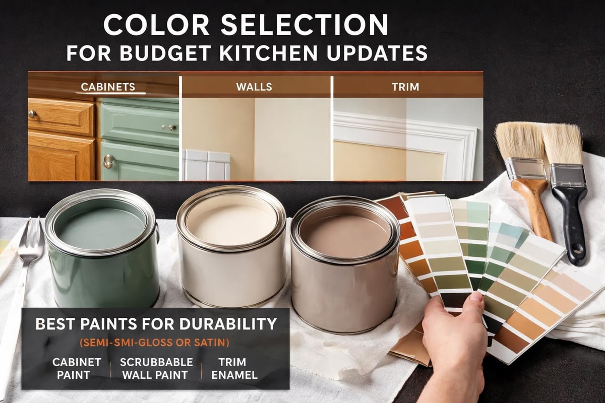 Kitchen paint strategies