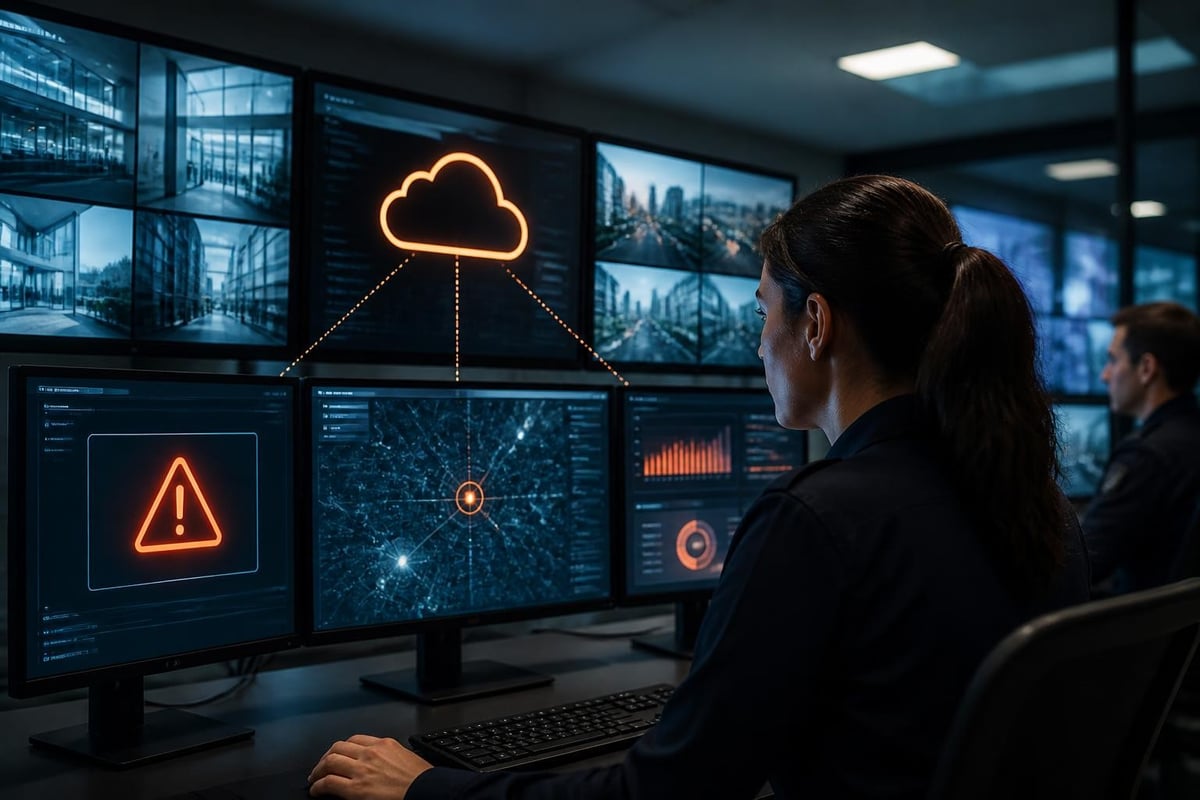 Cloud-based security detection workflow