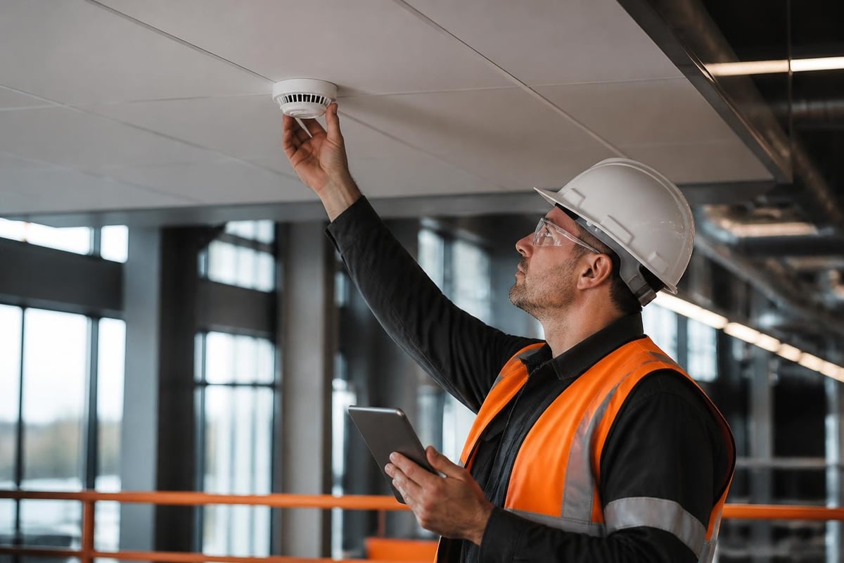 Security detection maintenance schedule