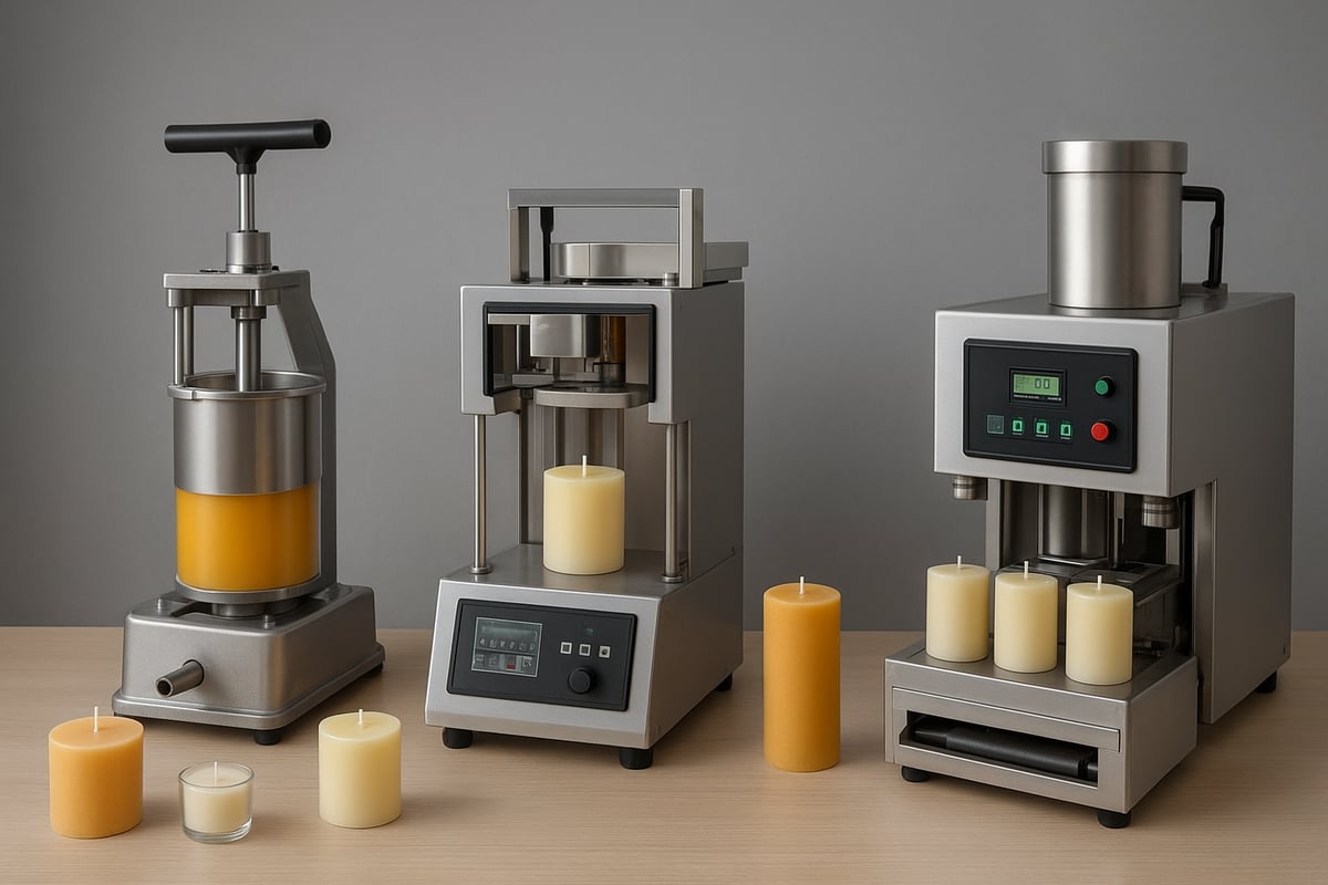 Types of Candle Making Machines and Their Price Ranges