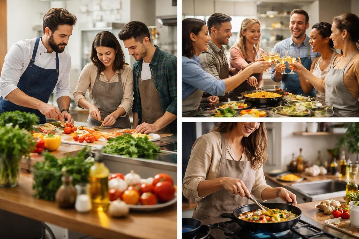 Investition in Kochkurse