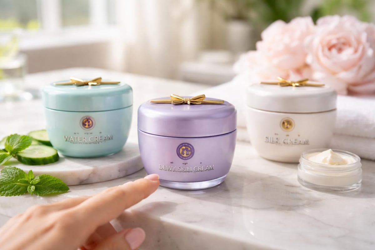 Tatcha moisturiser selection