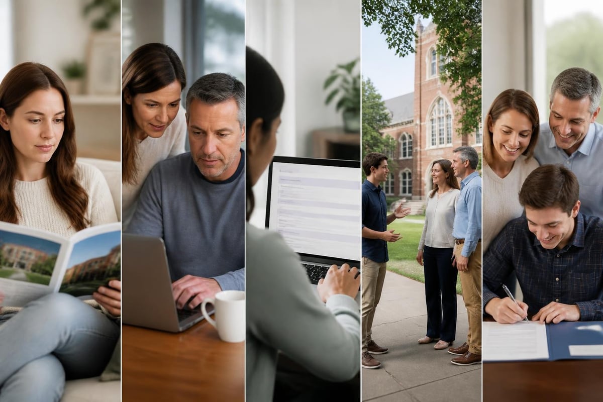 Parent school search journey