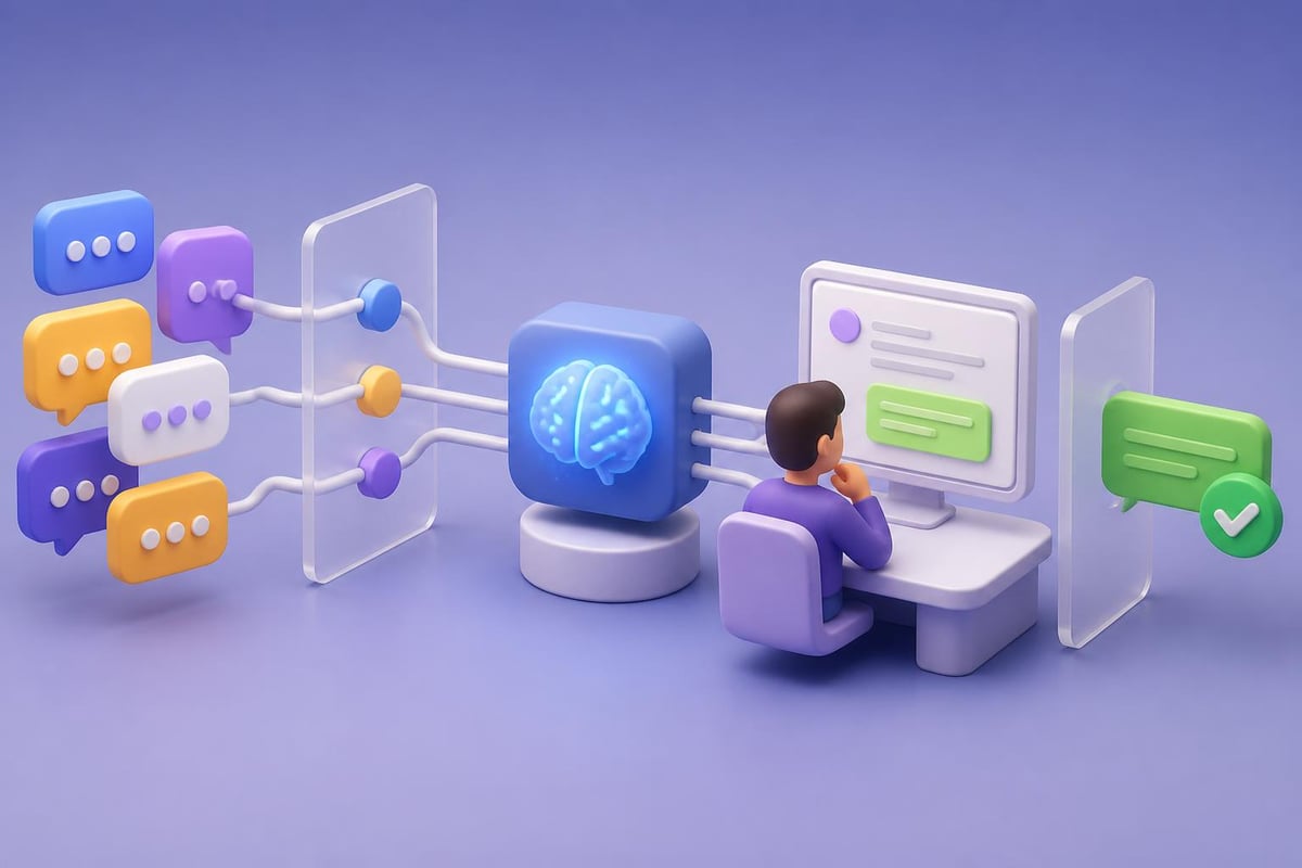 Customer support automation workflow