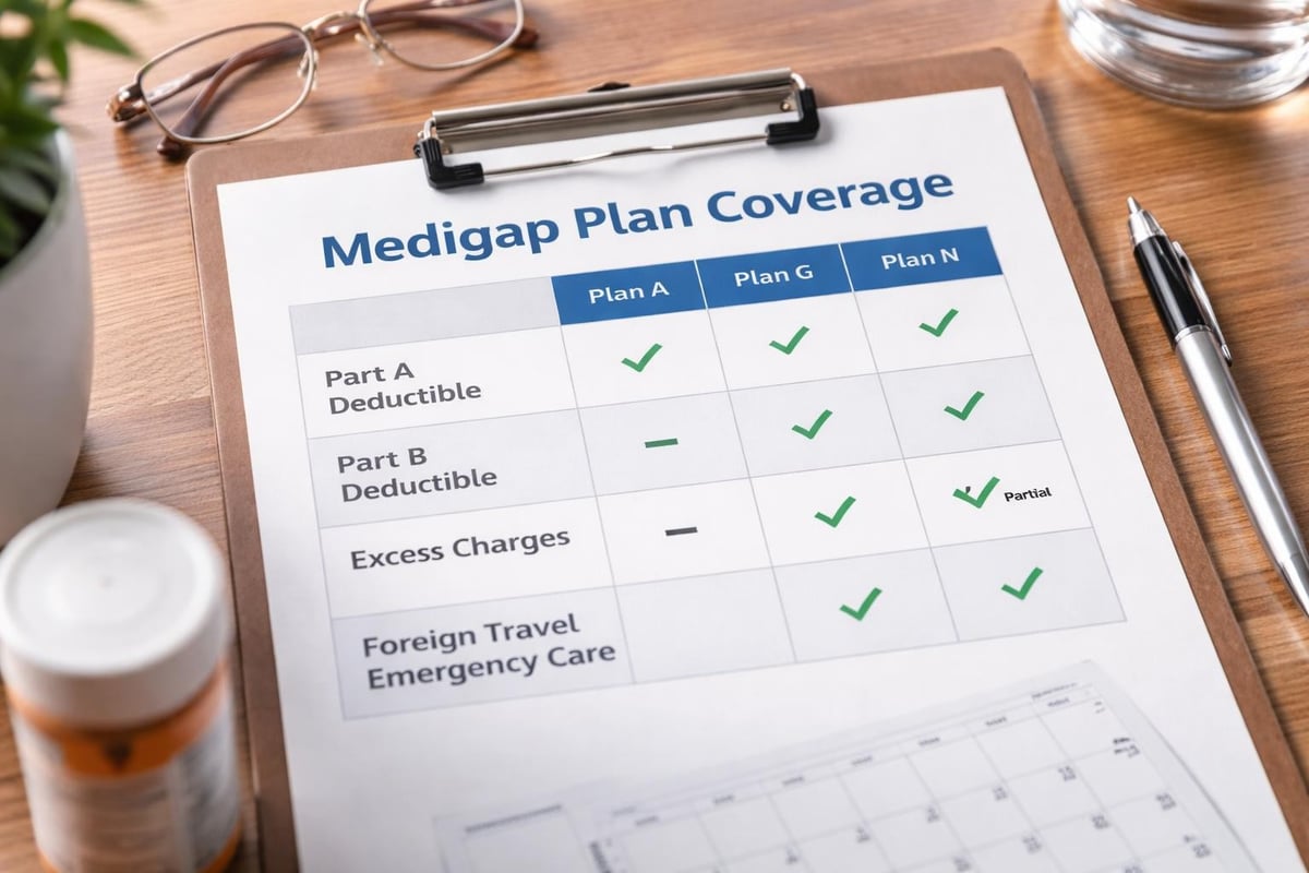 Medical Supplement Plans: Complete Coverage Guide 2026 1 Medicare supplement plan coverage comparison