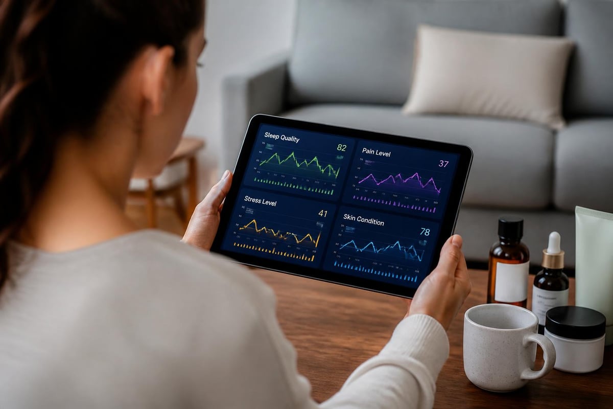 Wellness goal tracking