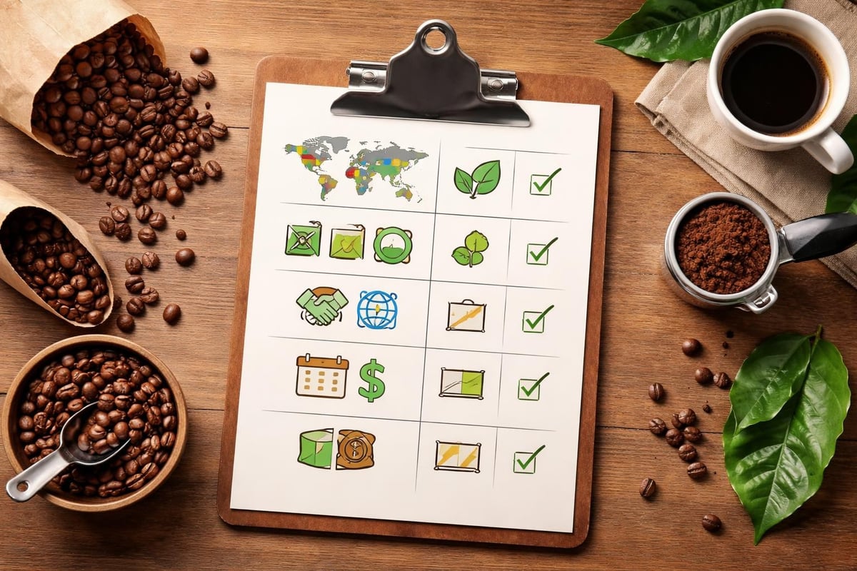 Critères de sélection café décaféiné