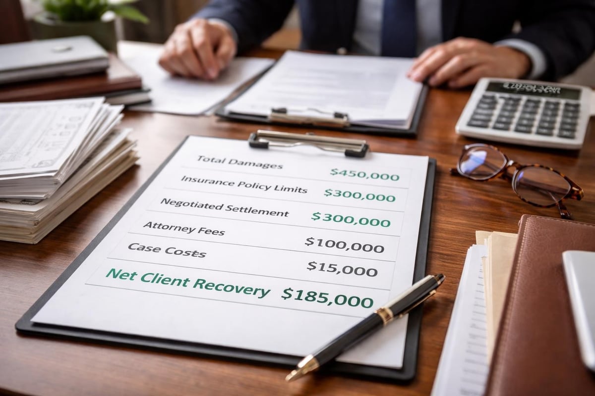Settlement calculation