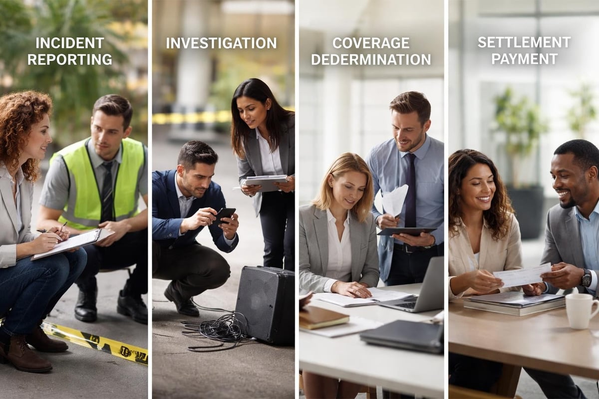 Event liability claims process