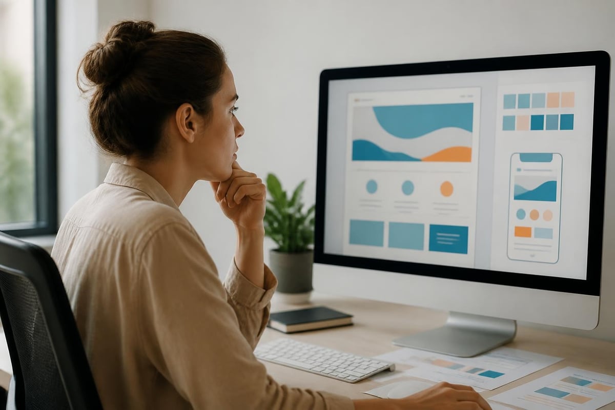 Verbindung zwischen Webdesign-Elementen und Marketing-Metriken