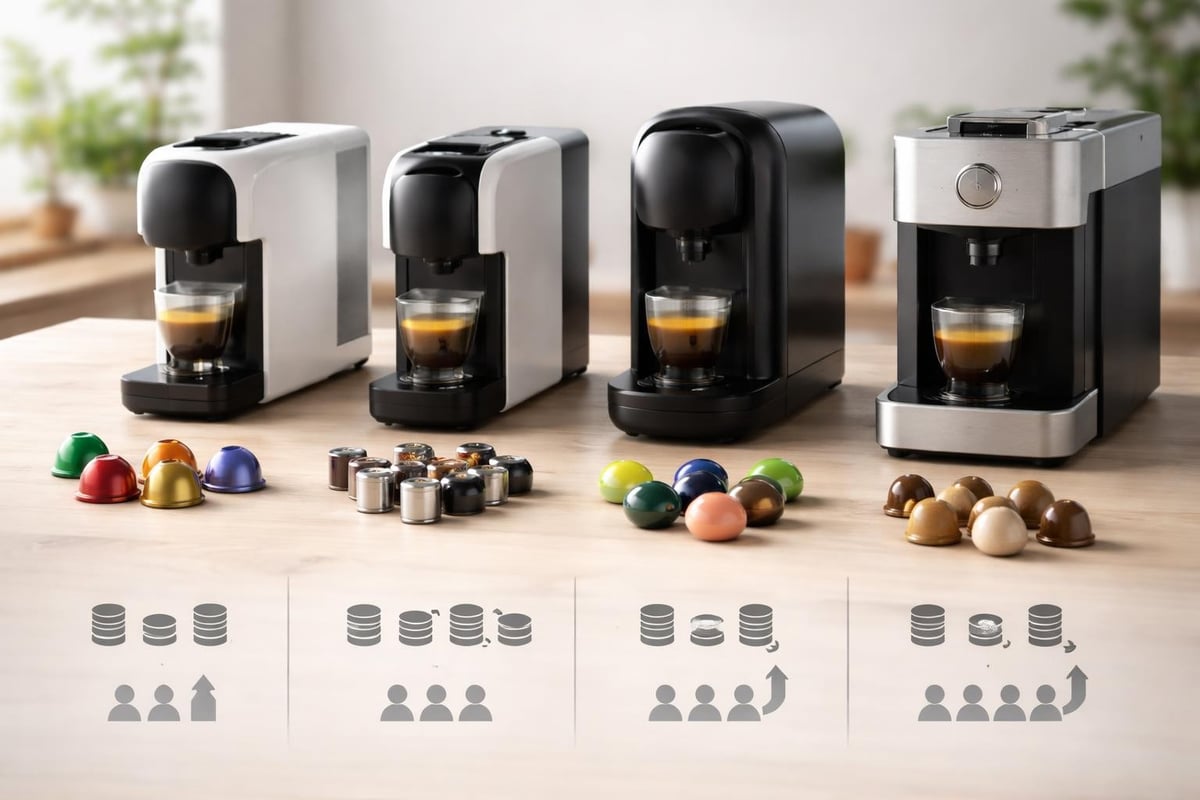 Systèmes capsules compatibles