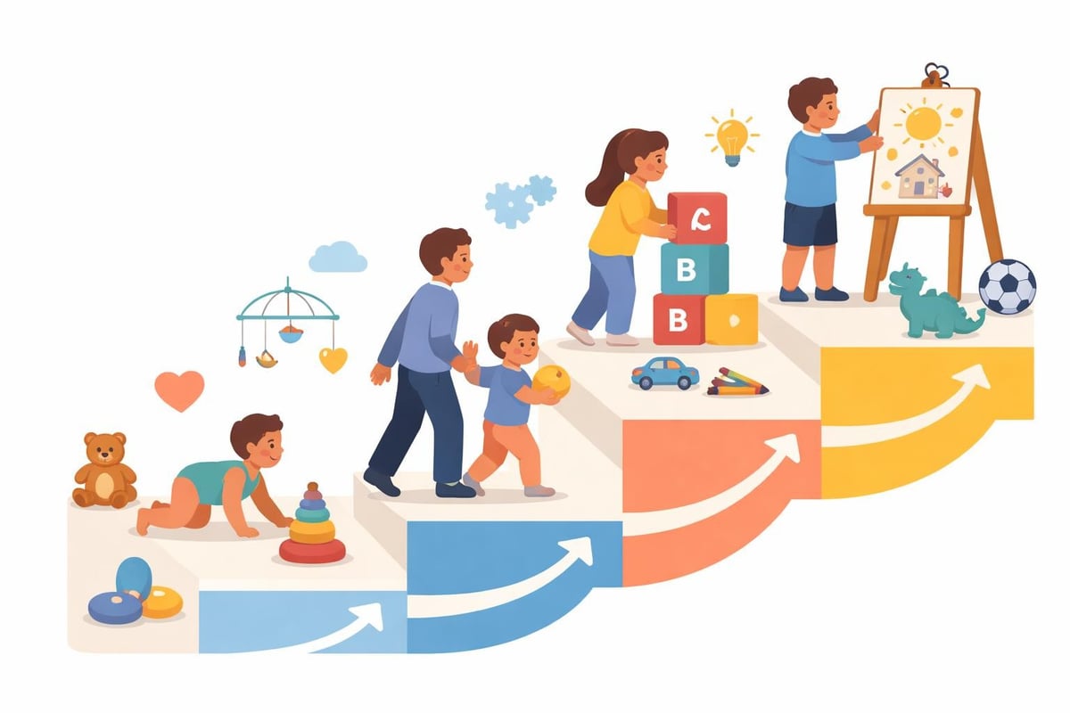 Developmental stages in childcare
