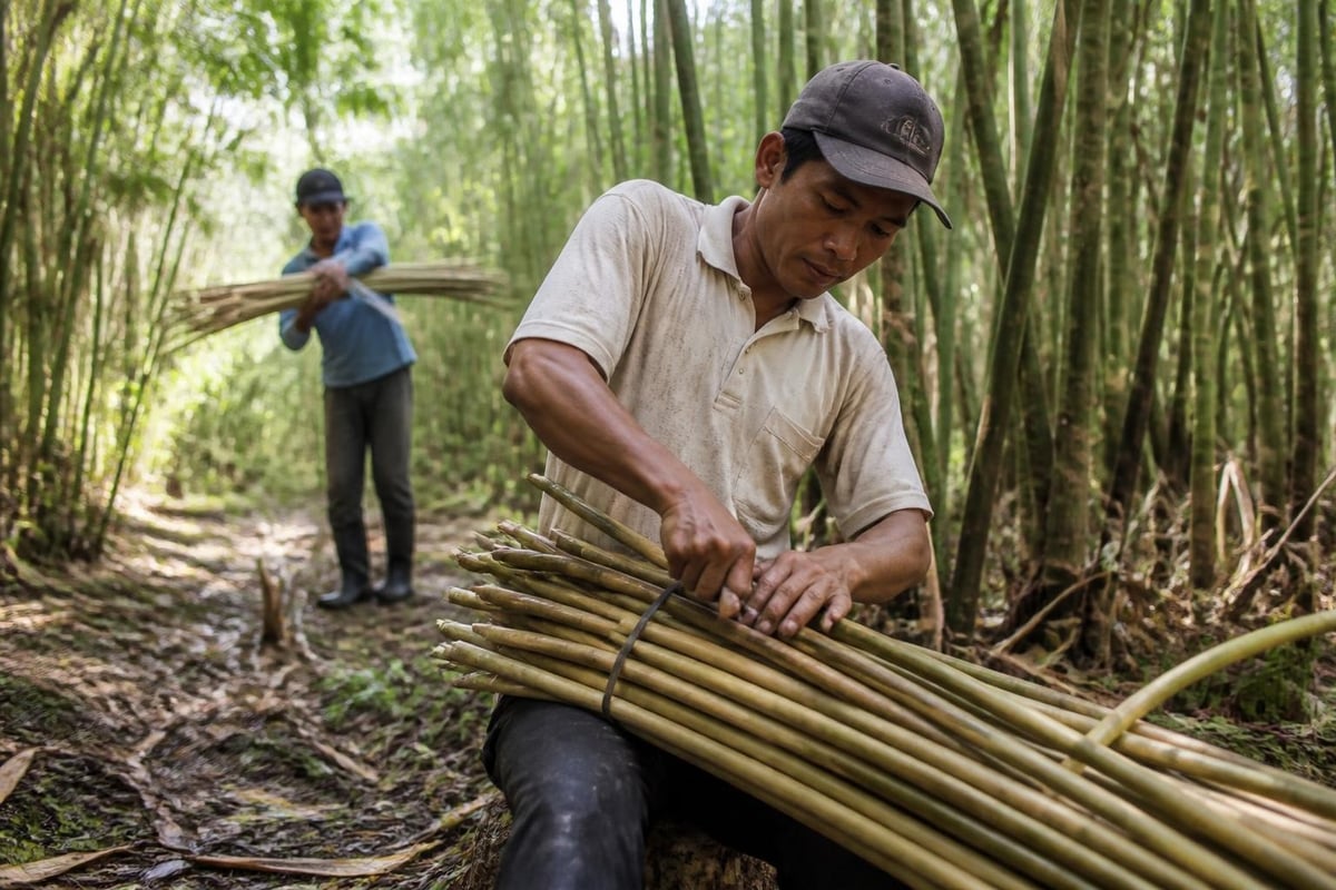 Sustainable rattan sourcing